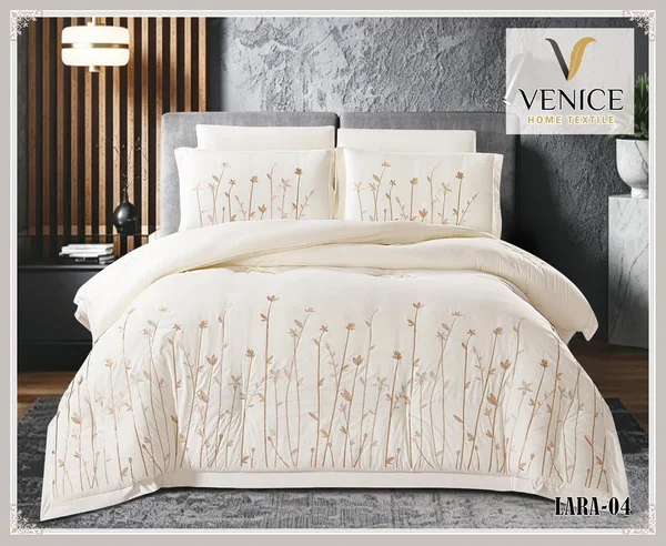 Luxury embroidered duvet set, size 2