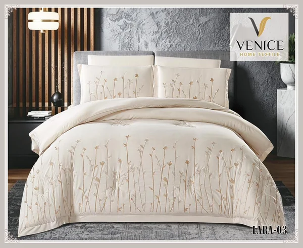 Luxury embroidered duvet set, size 2