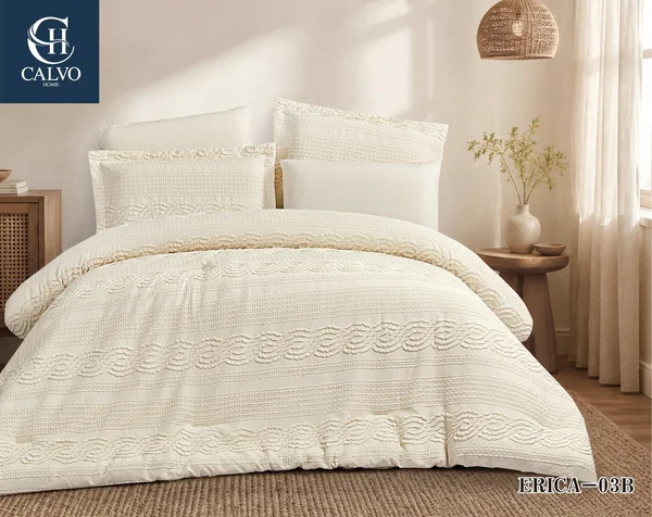 Luxury Jacquard Duvet Set, Double Size