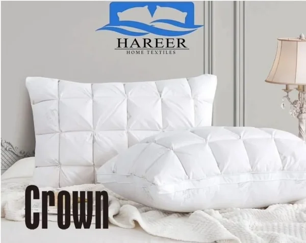 مخدة كراون الفندقية - ١٢٠٠ غرام من الريش -crown