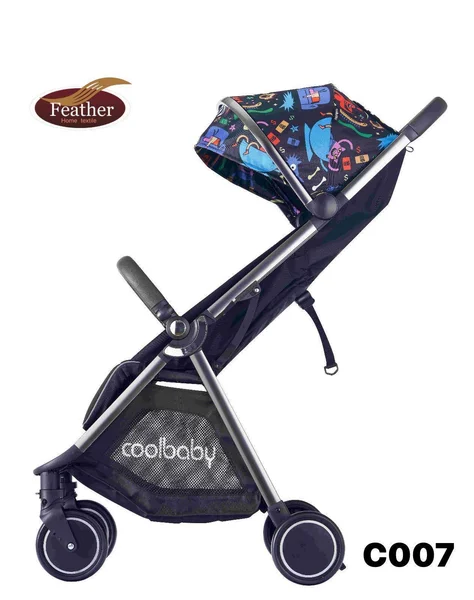 تقدم لك عربة الأطفال "Coolbaby C007" تجربة مريحة وآمنة لطفلك.