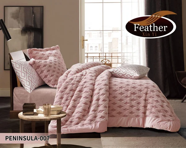 لحاف بيننسولا الشتوي | فرو من الخارج ومخمل من الداخل  | 6 قطع  Peninsula-07-6900101148