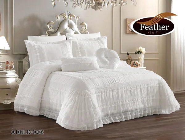 لحاف آديلي دانتيل عرايسي بوكس|  يتكون من 8قطع-Adele-002 thumbnail 1