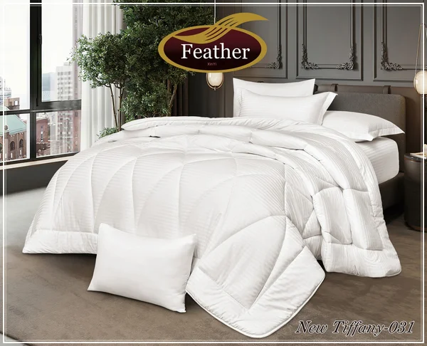 لحاف فندقي من القطن الصافي  100% قياس لشخصين كنج 6 قطع نيو تيفاني-New Tiffany-31 thumbnail 1