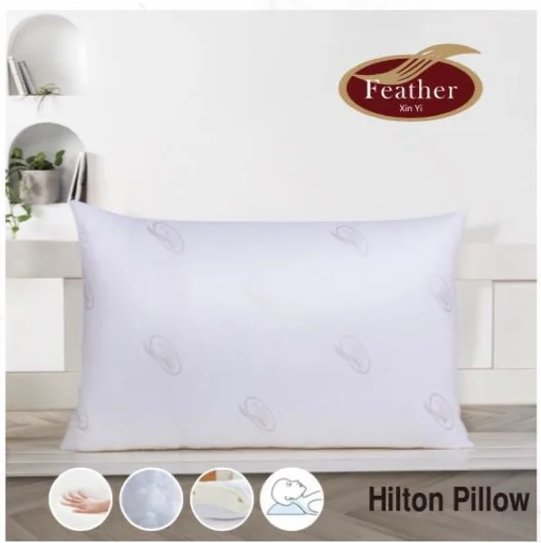 Hilton– مخدة هيلتون الفندقية من فذر القطنية ناعمة الملمس