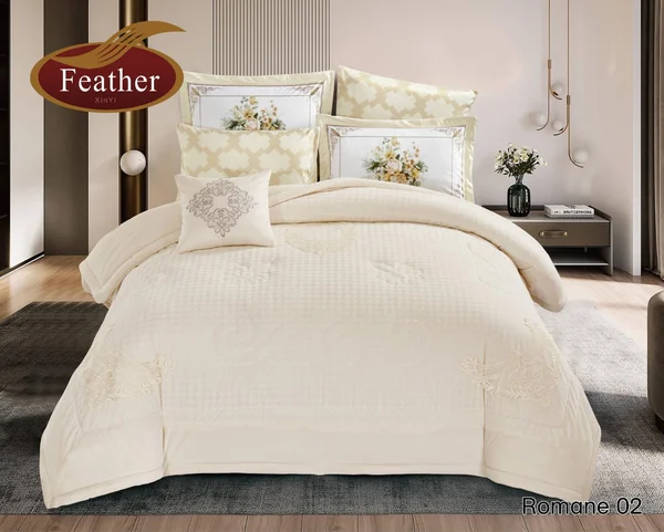 Odin 6-piece double duvet set | Duvet blanket with velvet lining