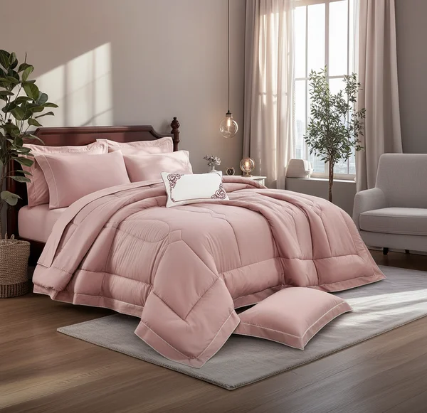 لحاف رشا | دانتيل | قطن 100% | 7 قطع 