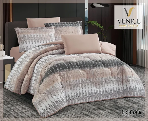 Freya Floral Quilt | For Two People, 6 Pieces - Freya-06 thumbnail 1