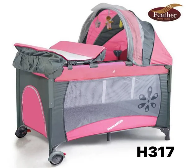 حباسة بيبي | موديل رقم H 317  مقاس 78 *76  *110  باب متحرك ينزل 3 مستويات     ماركة FEATHER - H317-02