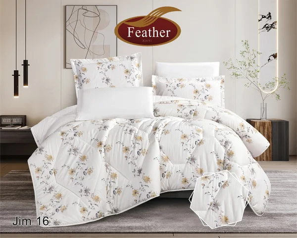 Jimmi tree quilt, 100% cotton, two-piece, 6 pieces - Jim-016