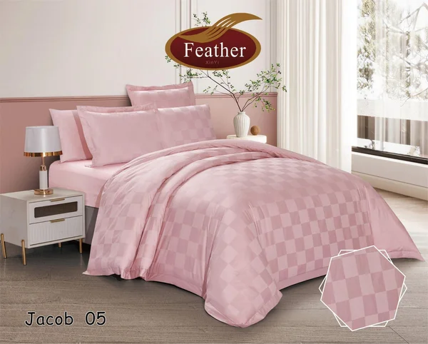 جاكوب   تلبيس مع حشوة  | دبل فيس | قطن 100% | 7 قطع Jacob