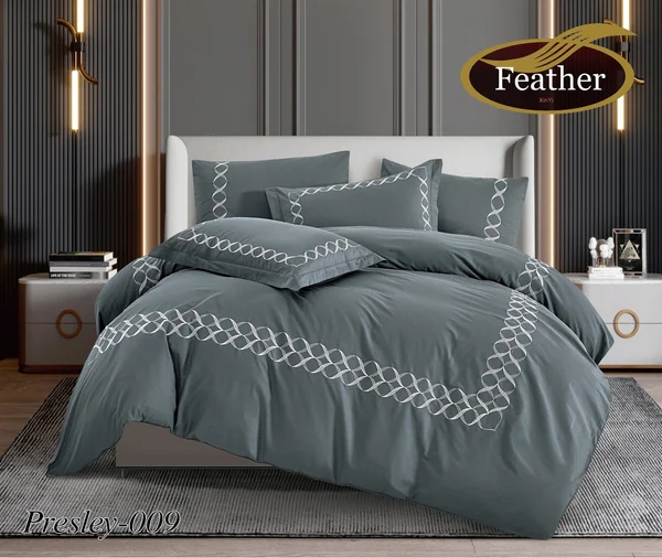 كيس لحاف بريسليى | قطن 100 %  | نفرين 6 قطع - Presley-09