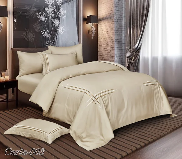 تلبيسة كارلا  بدون حشوة قطن ١٠٠٪؜ كينج سايز ٦ قطع - Carla-03