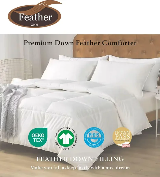 حشوة بريميوم داون ( ريش )  كينج سايز