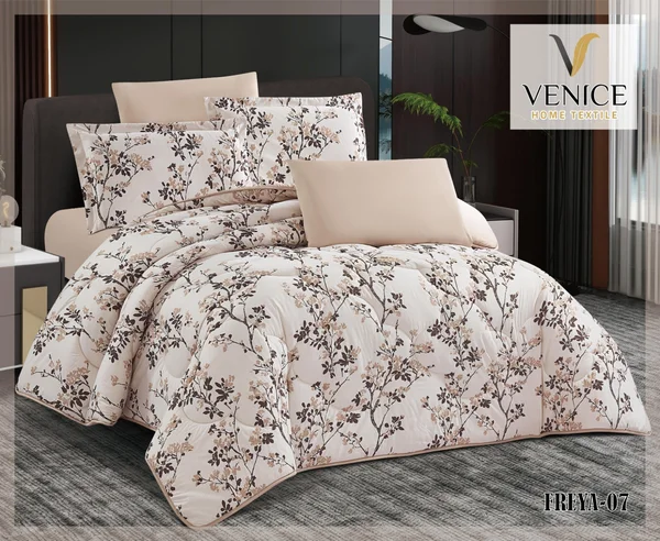 Freya Floral Quilt | For Two People, 6 Pieces - Freya-07 thumbnail 1