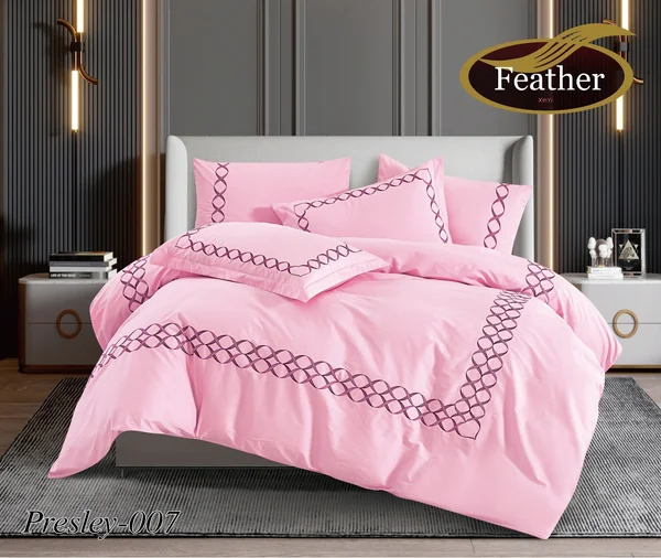 كيس لحاف بريسليى | قطن 100 %  | نفرين 6 قطع - Presley-07