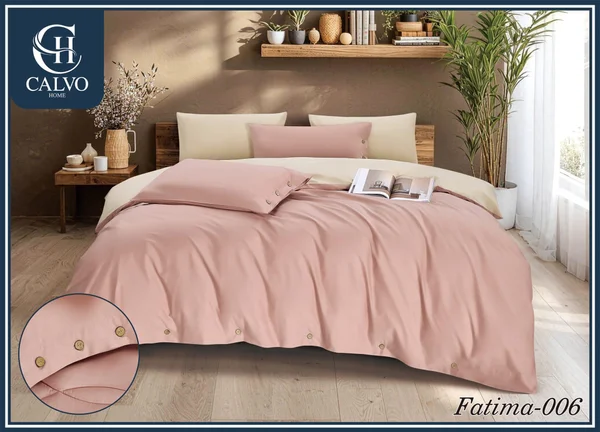 تلبيس لحاف كنج سايز قطن ١٠٠  %   Fatimaa ~022 - Fatimaa 006