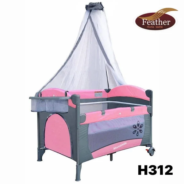 حباسة بيبي | موديل رقم H 312  مقاس 78 *76  *110  باب متحرك ينزل 3  مستويات     ماركة FEATHER - H312-03