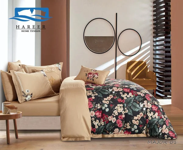 كيس لحاف ماجور قطن 100٪؜ كينج سايز 7 قطع  -  Major-01 thumbnail 1