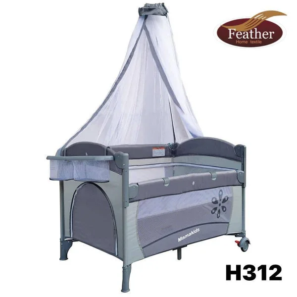 حباسة بيبي | موديل رقم H 312  مقاس 78 *76  *110  باب متحرك ينزل 3  مستويات     ماركة FEATHER - H312-02