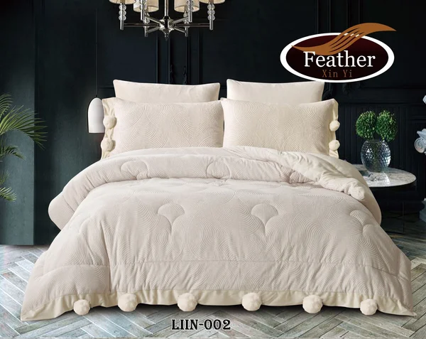 FEATHER Soft Winter Quilt – Double Size ✨ - LIIN 02