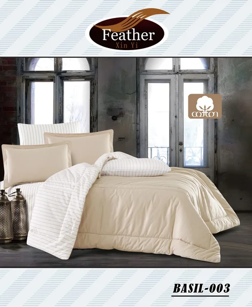 Basil Hotel Quality Quilt, 100% Pure Cotton, Twin Size | 4 Pieces - Basil-03 thumbnail 1