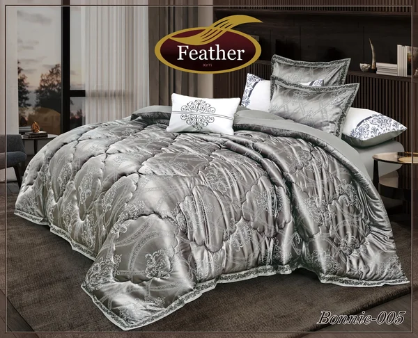 Bonnie Jacquard Quilt | 7 Pieces Bonnie-05 thumbnail 1