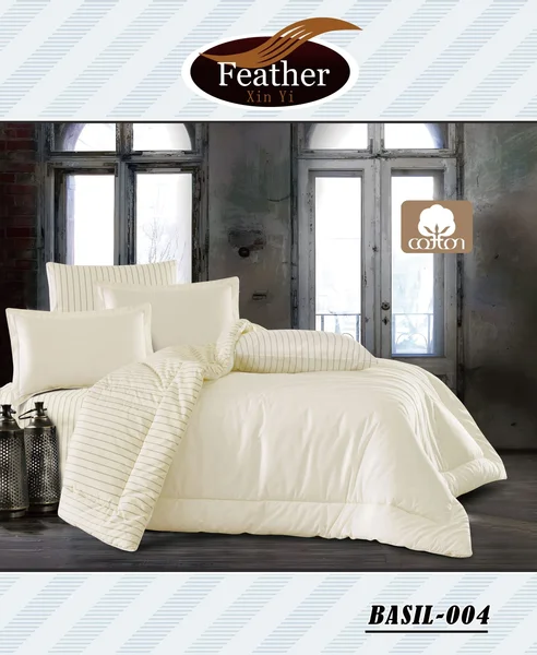 Basil Hotel Quality Quilt, 100% Pure Cotton, Double Size | 6 Pieces - Basil-04 thumbnail 1